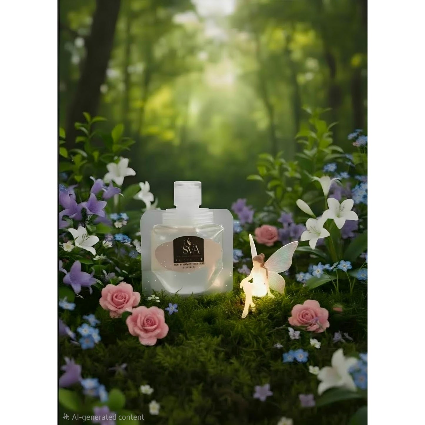 Car Diffuser Refill Fairy Dust – Sweet Marshmallow Vanilla Scent (1 oz, 5 Refills) | Long-Lasting Cozy Car Fragrance