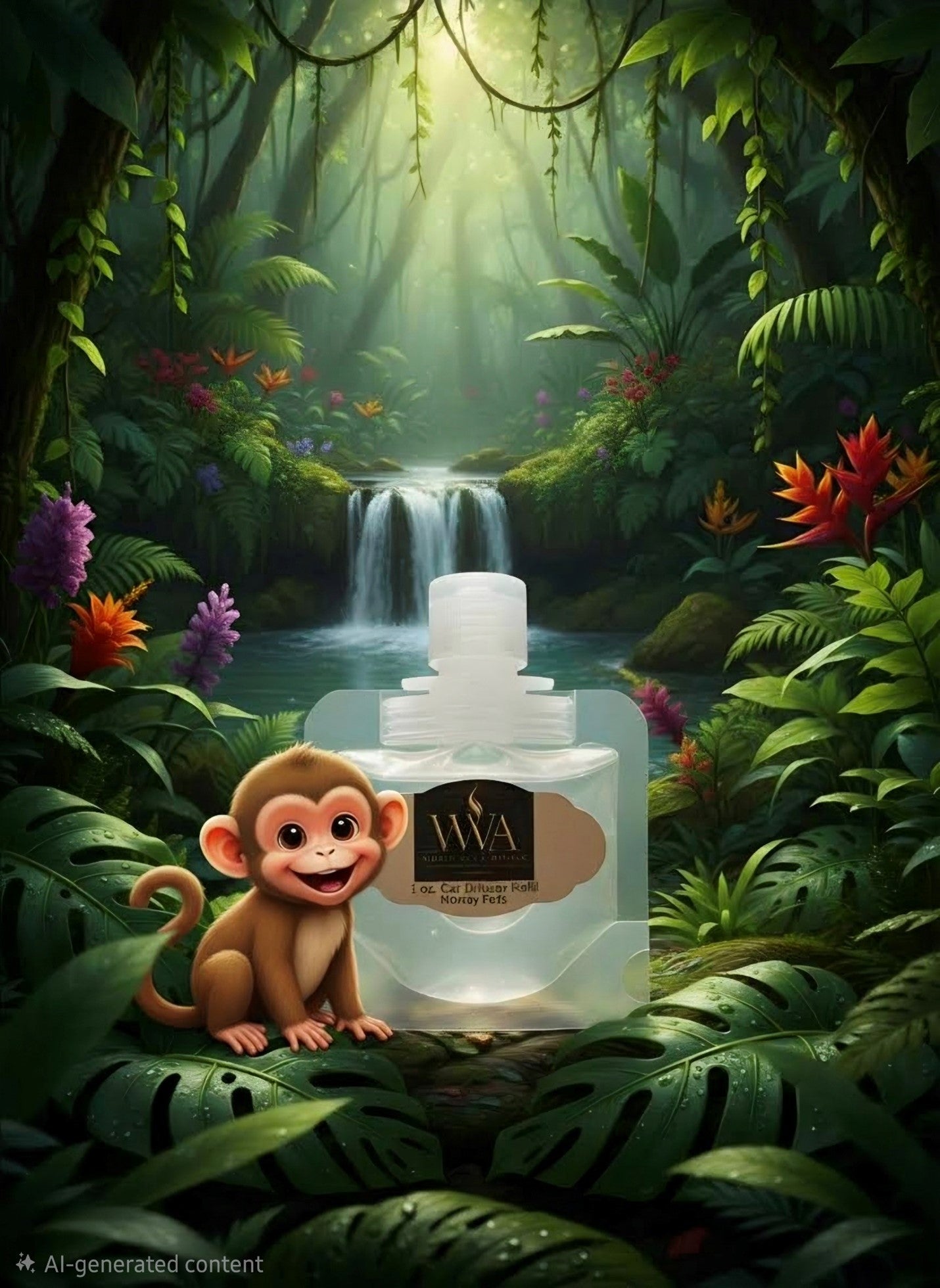 Car Diffuser Refill-Monkey Farts