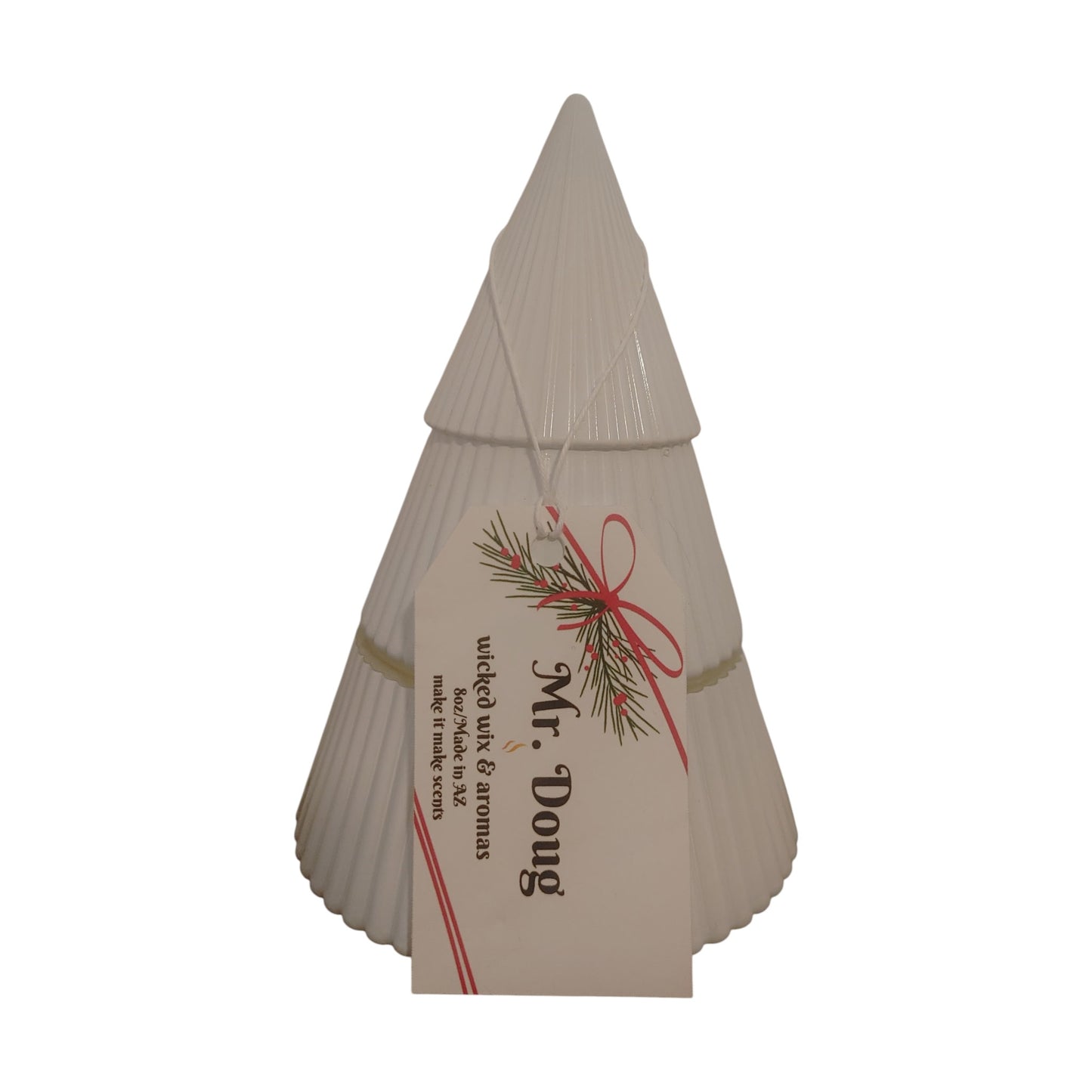 Holiday Candle Mr. Doug Christmas Tree 8 Oz.