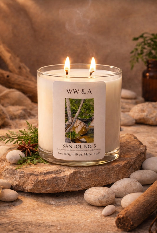 Santol No. 5 – 10 oz Luxury Double-Wick Candle