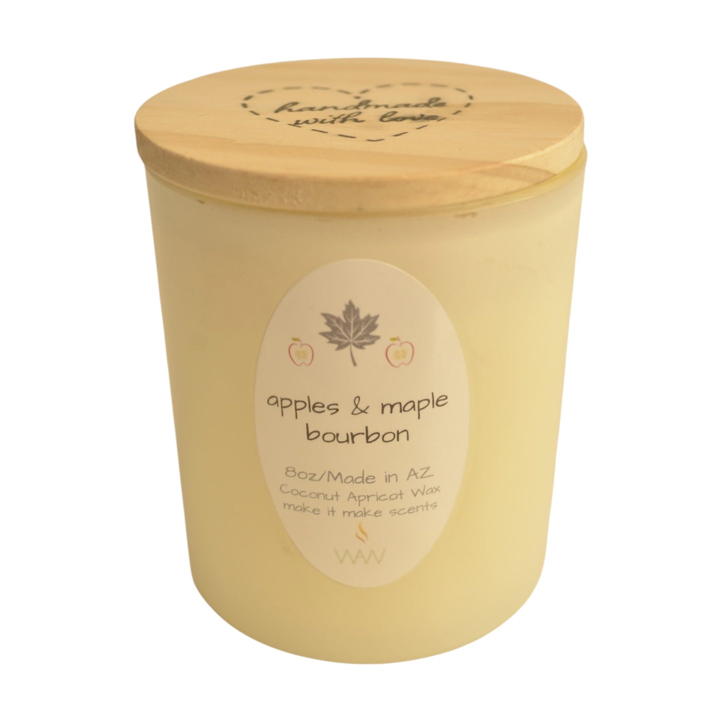 Fall Candle - Apples & Maple Bourbon 8 OZ