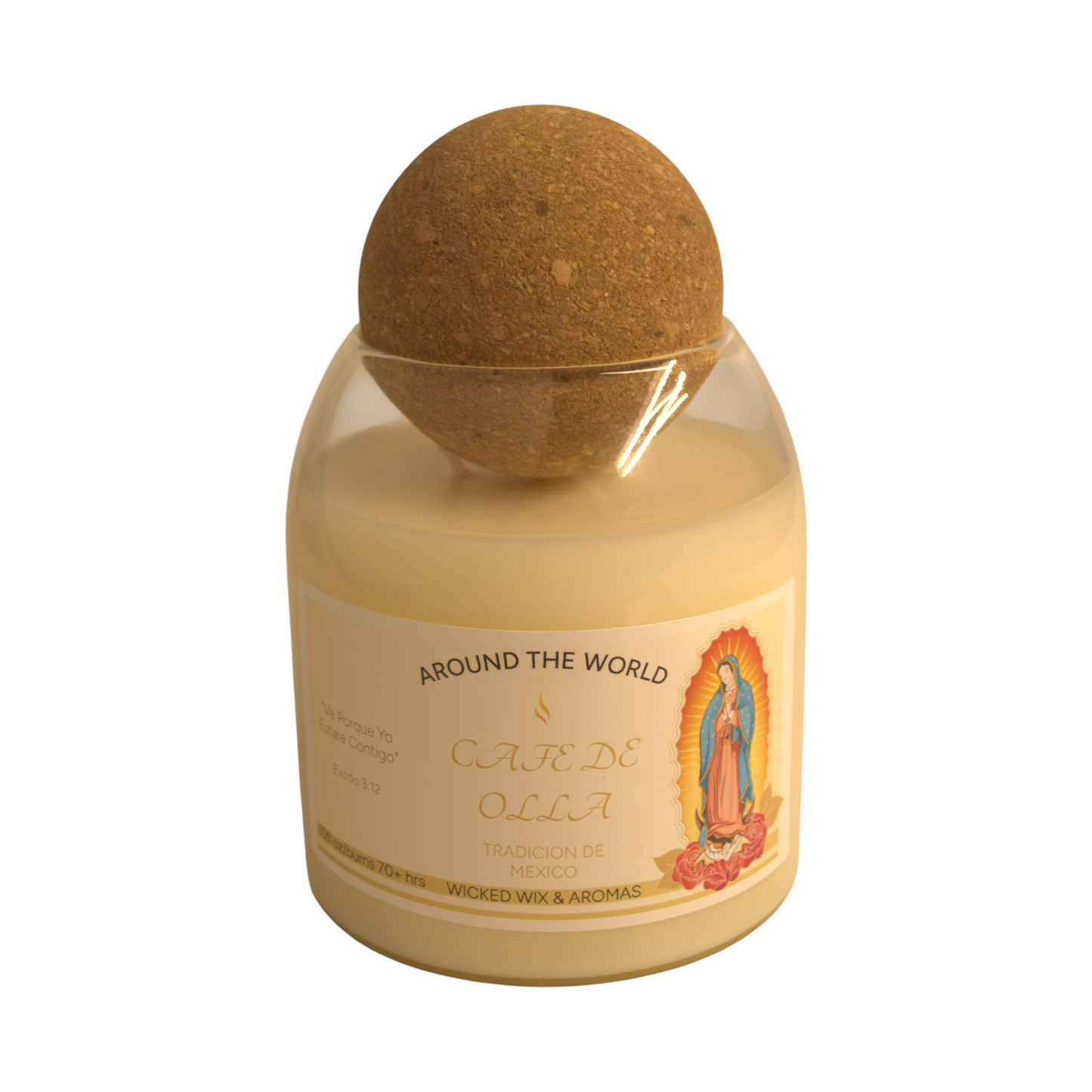 Around The World Cafe De Olla Candle