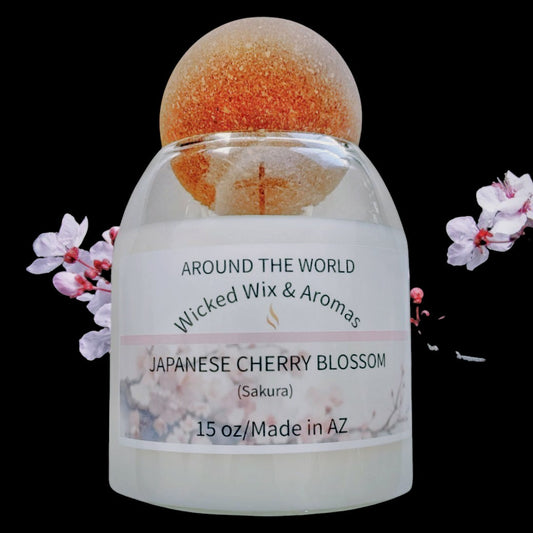 March is Japanese Cherry Blossom Candle