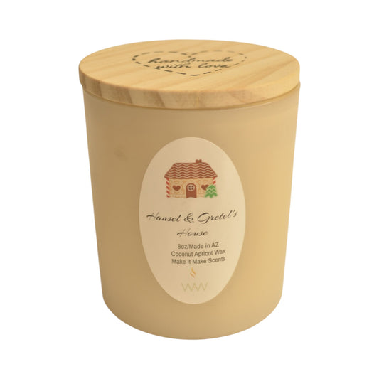 Fall Candle Hansel & Gretel’s House 8 OZ