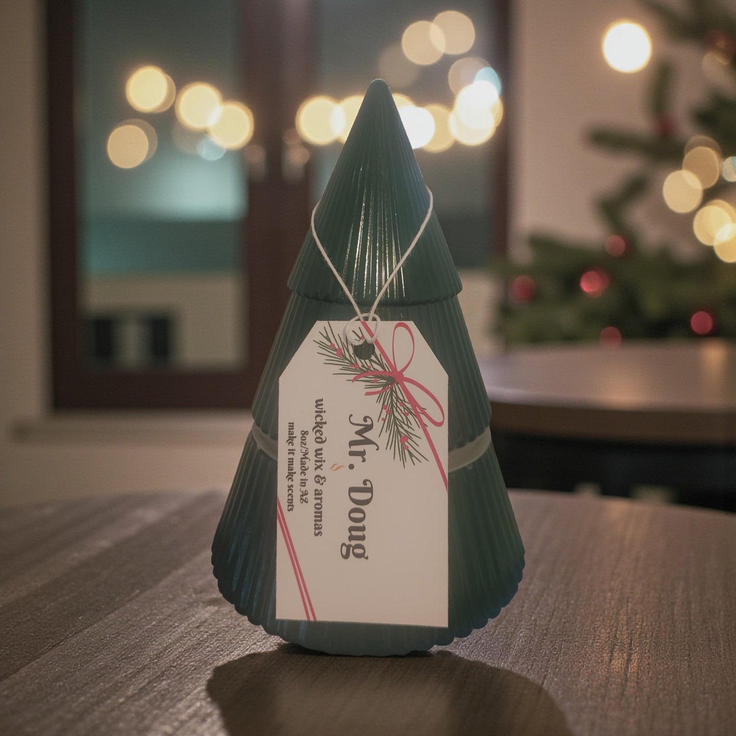 Holiday Candle Mr. Doug Christmas Tree 8 Oz.