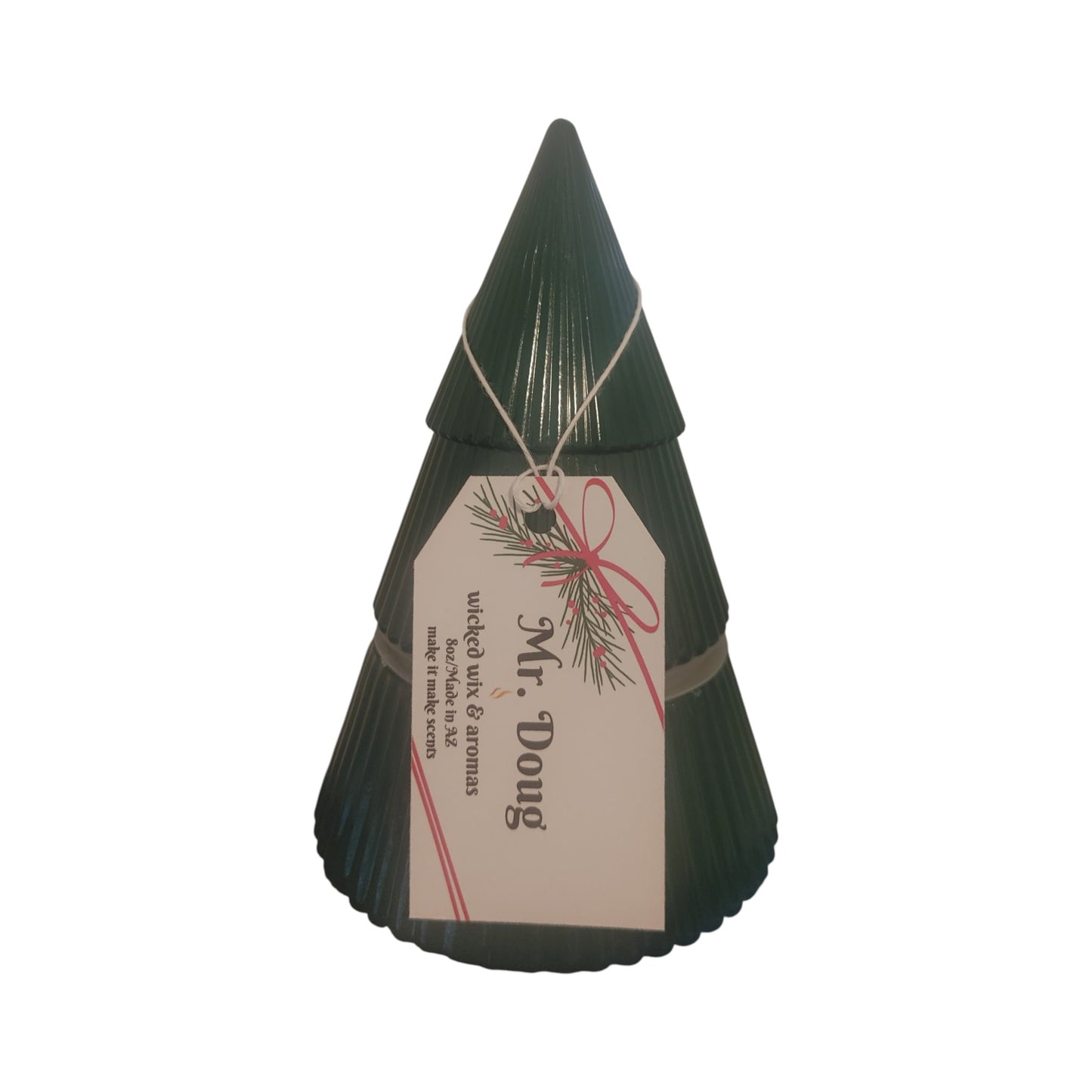Holiday Candle Mr. Doug Christmas Tree 8 Oz.