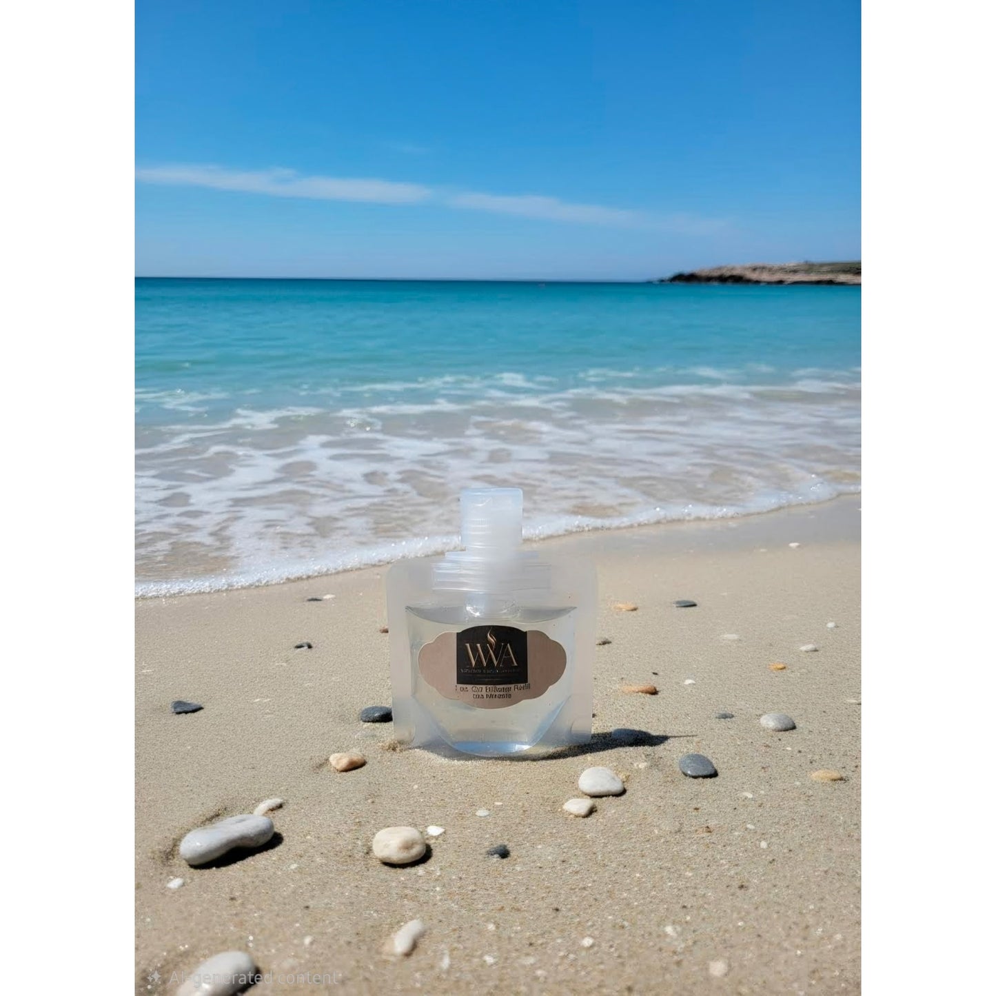Car Diffuser Refill Sea Minerals – Luxury Ocean Scent (1 oz, 5 Refills) | Long-Lasting Coastal Fragrance Oil