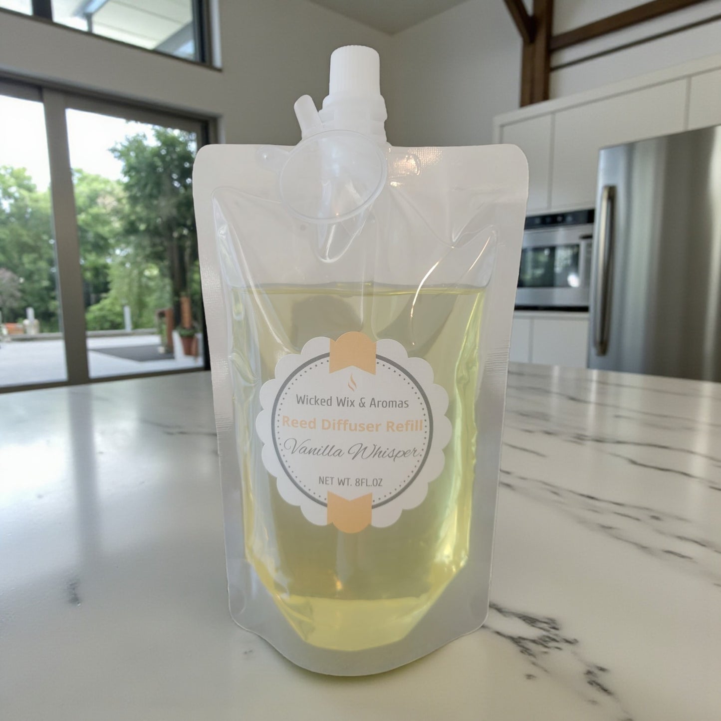 Reed Diffuser Refill Vanilla Whisper 8 FL OZ