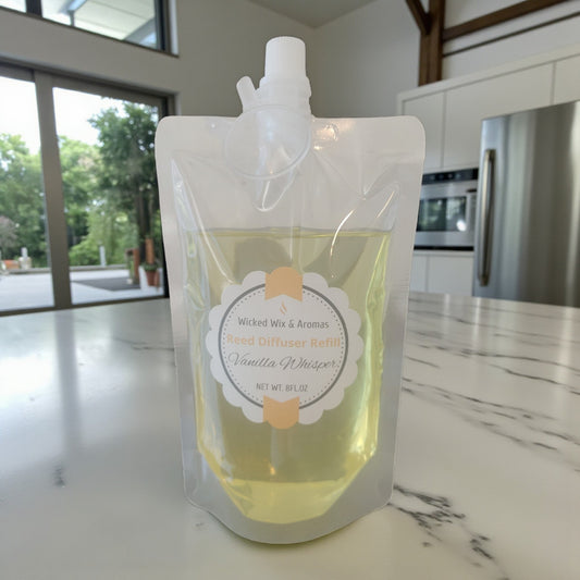 Reed Diffuser Refill Vanilla Whisper 8 FL OZ
