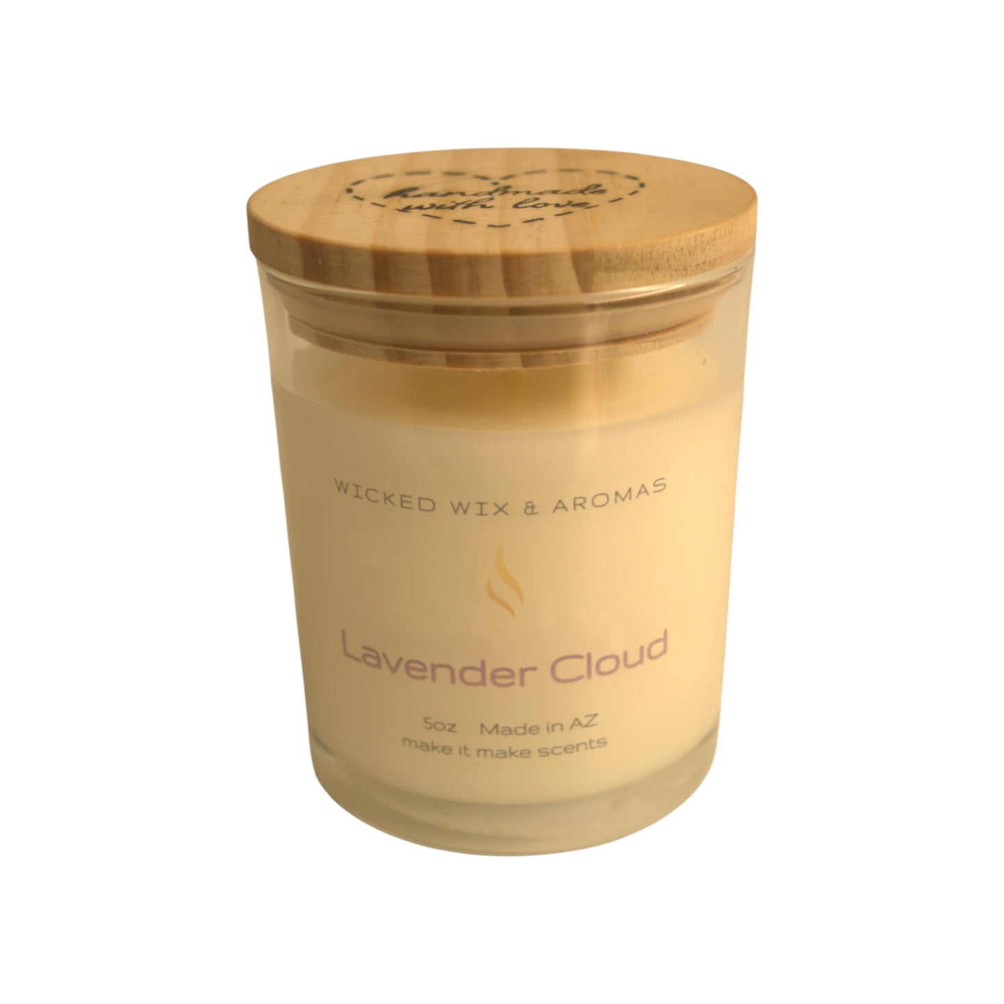 Lavender Cloud Candle