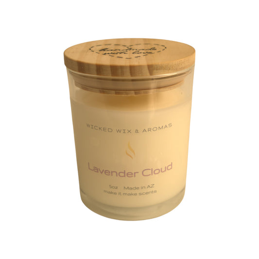Lavender Cloud Candle