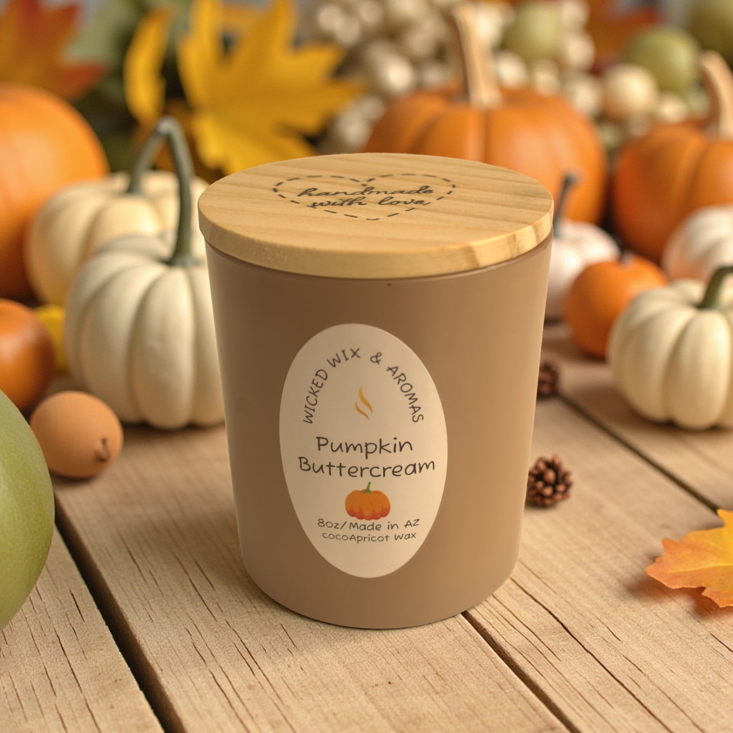 Fall Candle Pumpkin Buttercream 8 OZ