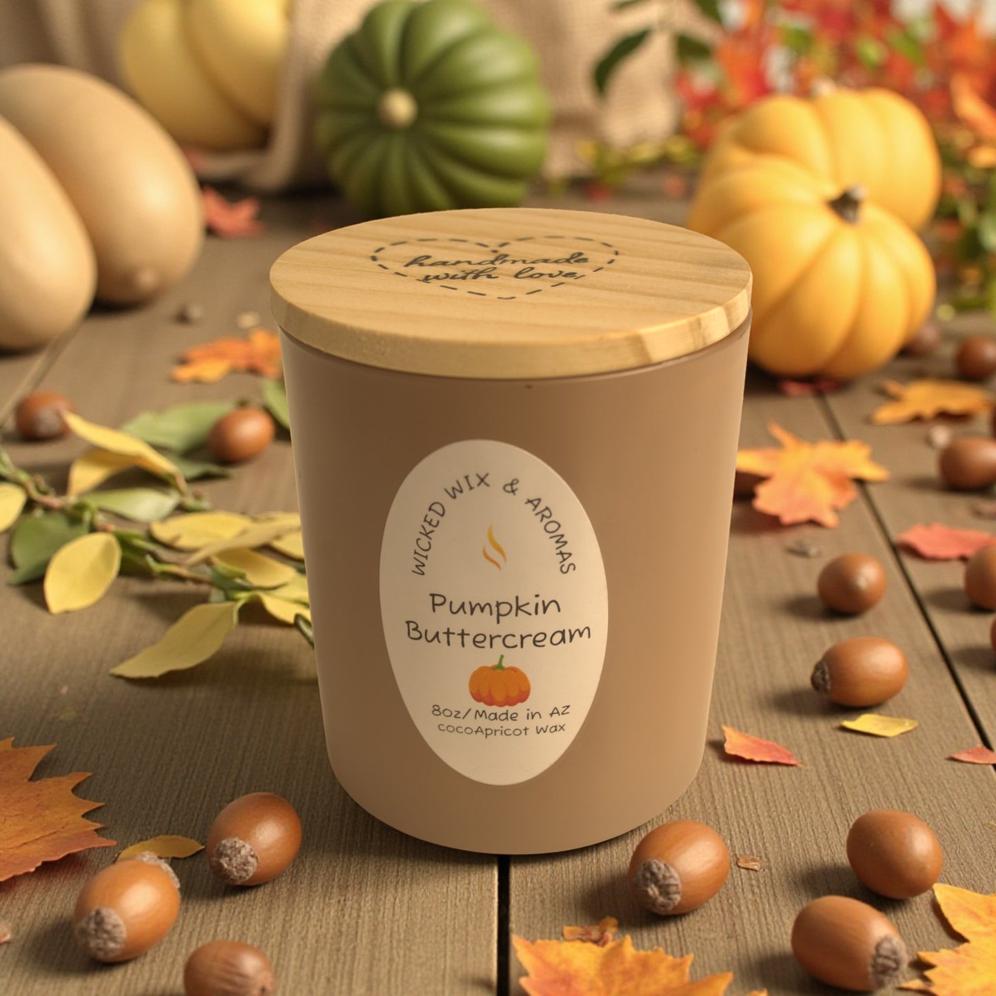 Fall Candle Pumpkin Buttercream 8 OZ