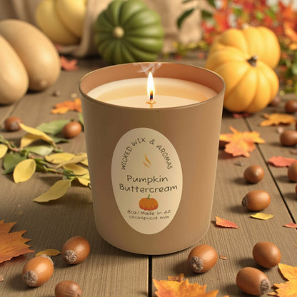 Fall Candle Pumpkin Buttercream 8 OZ