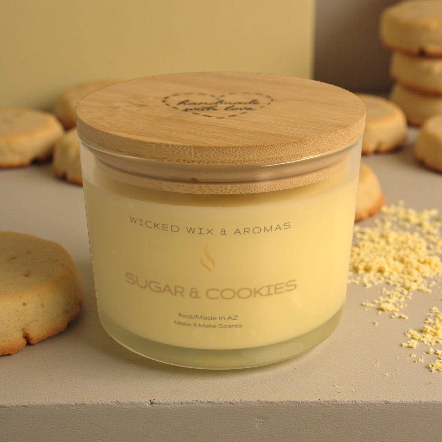 Sugar & Cookies Candle | Wicked Wix & Aromas