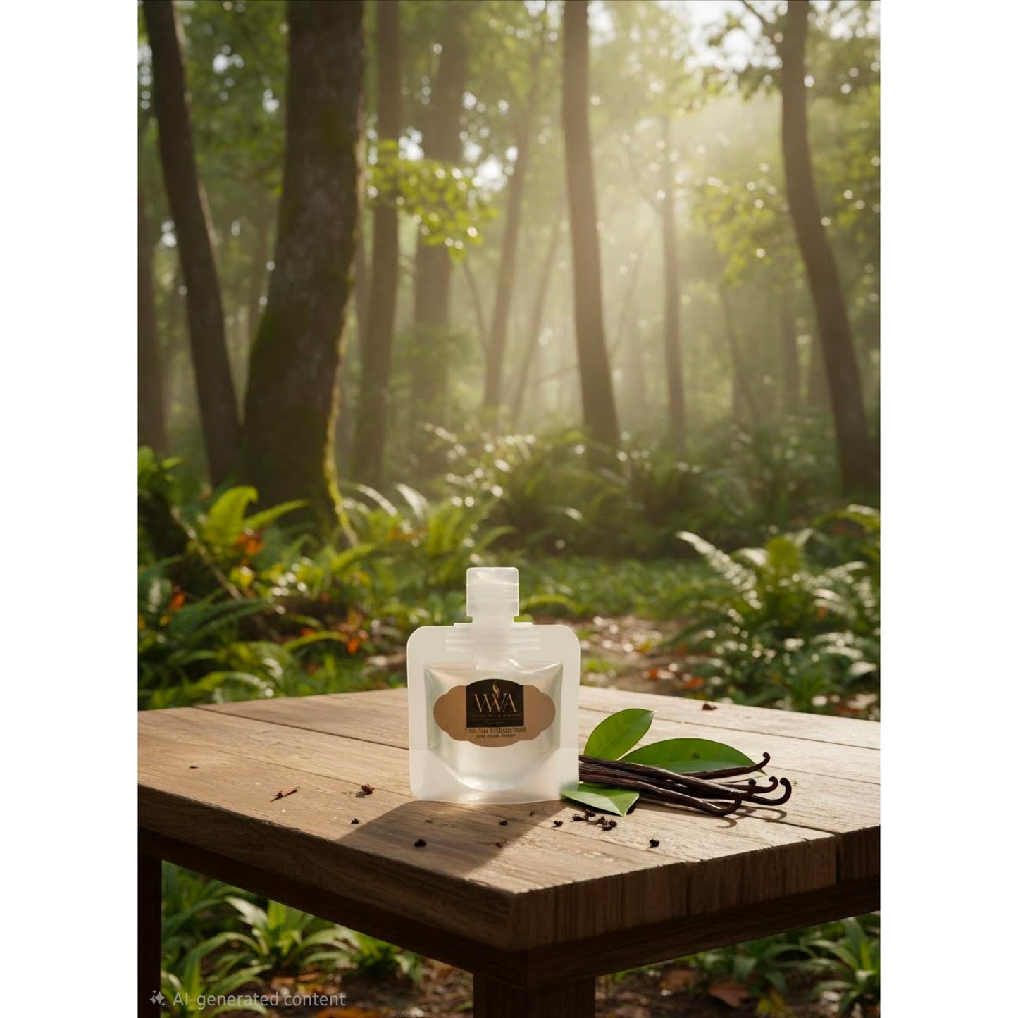 Car Diffuser Refill  Ice Vanilla Wood – Cool Vanilla & Warm Woods (1 oz, 5 Refills) | Long-Lasting Luxury Car Scent